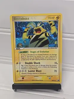 2005 ERROR Electabuzz 22/115 EX Unseen Forces Reverse Holo Stamped HOLO STIFT - Image 3