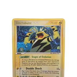 2005 ERROR Electabuzz 22/115 EX Unseen Forces Reverse Holo Stamped HOLO STIFT - Image 4