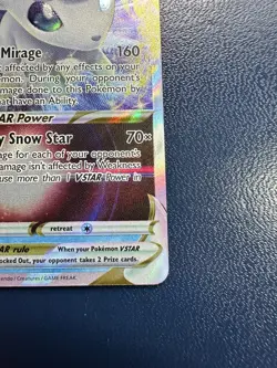 Alolan Vulpix VSTAR 034/195 Holo - Pokemon Silver Tempest NM - Image 4