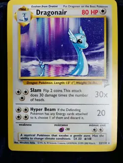 Pokemon Dragonair #22/130 Base Set 2 WOTC Vintage EN NM - Image 1