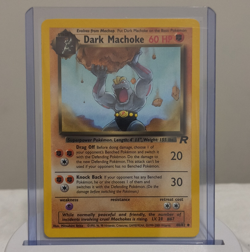 Dark Machoke Mint NM Team Rocket 40/82 Unlimited 2000 Pokemon Card - Image 1