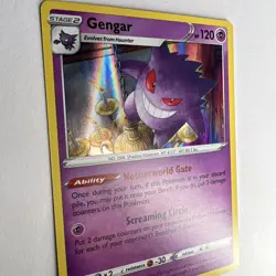 Gengar 066/196 Lost Origin Holo Rare Pokemon NM - Image 2