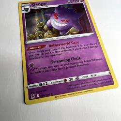 Gengar 066/196 Lost Origin Holo Rare Pokemon NM - Image 3