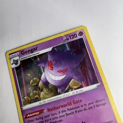 Gengar 066/196 Lost Origin Holo Rare Pokemon NM - Image 4