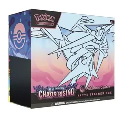 PRESALE Pokemon TCG Chaos Rising Pokemon Center ETB New Sealed in hand - Image 1