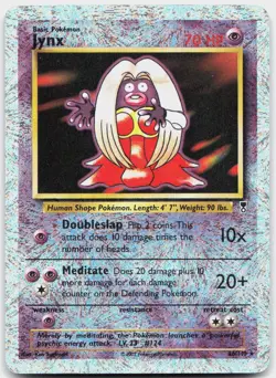 Jynx 26/110 Rare Legendary Collection Pokemon Reverse Holo Heavily Played - Image 1