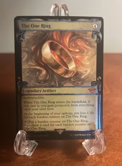 MTG The One Ring (Showcase Scrolls) LP Foil English Lord Of The Rings LOTR Magic - Image 1