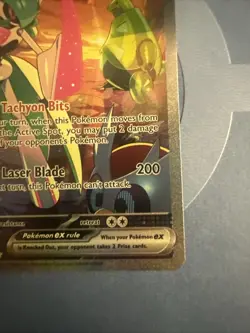 Pokemon TCG Iron Valiant EX Paradox Rift 249/182 Special Illustration Rare - Image 5
