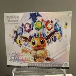 2 Pokemon TCG Prismatic Evolutions ETB- SEE DESCRIPTION - Image 1