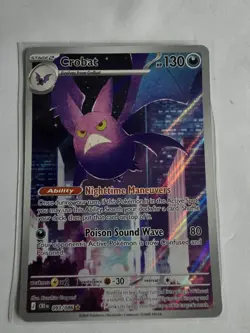 Pokemon TCG Crobat Illustration Rare 93/86 Choas Rising - Image 1