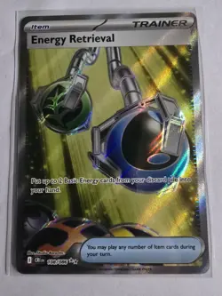 Pokemon TCG Energy Retrieval 108/86 Ultra Rare Choas Rising - Image 1