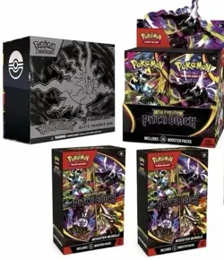 Presale July 17 Pitch Black Pokemon Center ETB 1x,Booster Box & Booster Bundle 2 - Image 1