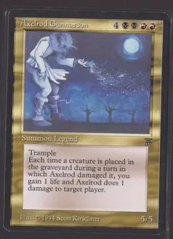 Axelrod Gunnarson Legends MTG - Image 1