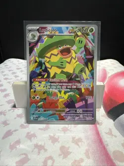 Ludicolo 095/094 Illustration Rare Phantasmal Flames Holo Pokemon Card Near Mint - Image 1
