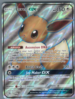 Eevee GX - SM242 Holo Promo Sun & Moon Promo Pokemon Moderately Played - Image 1