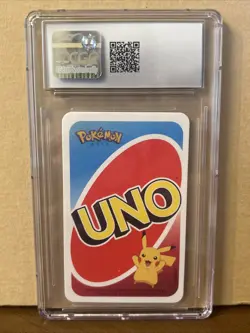 Pokemon TCG Scorbunny Pocket UNO Playing Card (2019) CGC 8.5 Green, Fast Shippin - Image 2