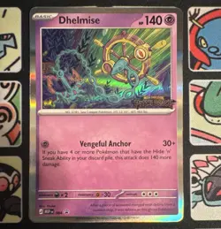 Dhelmise 084 Mega Evolution Promo Pitch Black NM/M - Image 1