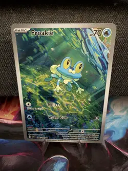 Froakie 88/86 Chaos Rising Illustration Rare Pokemon Card NM - Image 1