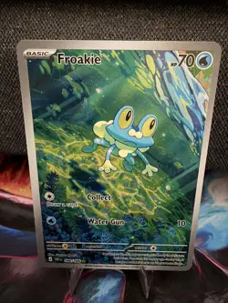 Froakie 88/86 Chaos Rising Illustration Rare Pokemon Card NM - Image 3