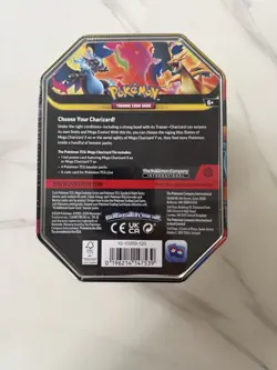 Pokemon TCG Mega Charizard Tin Promo Metal Tin English 2026 1 Box - Image 2