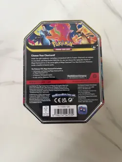 Pokemon Trading Card Game Mega Charizard Tin Box Promo English 2025 1 Box - Image 2