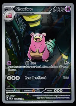 Slowbro Illustration Rare 90 Pokemon Pitch Black - Image 1