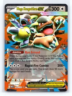 Mega Kangaskhan ex - 104/132 - ENGLISH - MEG Mega Evolution Pokemon TCG B - Image 1
