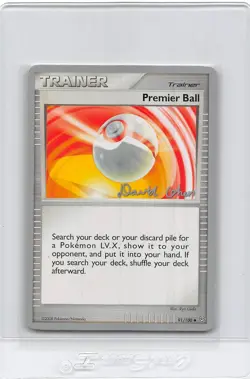 Premier Ball 91/100 - NON-HOLO - Pokemon Card - 2009 World Championships - NM/LP - Image 1