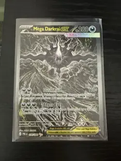 Pokemon Mega Darkrai Ex Pitch Black SIR Ultra Rare 116/084 - Image 1