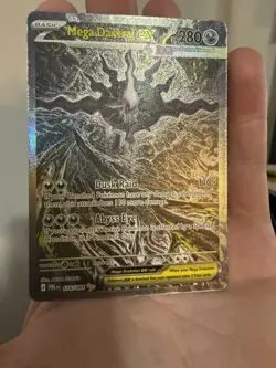 Pokemon Mega Darkrai Ex Pitch Black SIR Ultra Rare 116/084 - Image 2