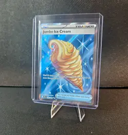 Pokemon Jumbo Ice Cream Chaos Rising Full Art Holo English 109/086 - Image 1