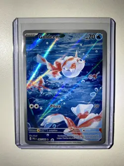 Goldeen * 087/084 * Illustration Rare * Pokemon TCG * Pitch Black * NM - Image 1