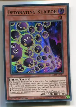 Yu-Gi-Oh! Detonating Kuriboh Super Rare englisch SUDA-EN097 Detonierender - Image 1
