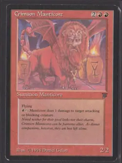 Crimson Manticore Legends MTG - Image 1