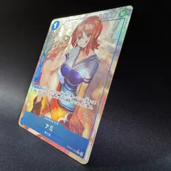Nami OP09-050 R Parallel Alt Art NIJIMAARC ONE PIECE Card Japanese NM - Image 2