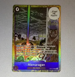One Piece CCG Mamaragan OP15-078 Sky Island Event Holo EN Enel - Image 1
