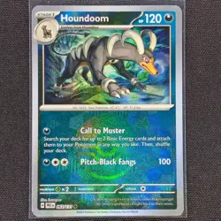 Houndoom - 063/131 - Pokeball Holo - Prismatic Evolutions - Pokemon Card - NM/M - Image 1
