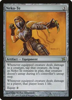 MTG Neko-Te - 155 / English / Lightly Played - Image 1