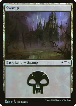 MTG Foil - Swamp (562) - 562 / NM / English - Image 1