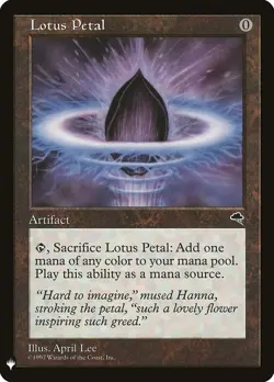 MTG Lotus Petal - 284 / English / Near Mint - Image 1