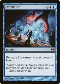 MTG Evacuation - 9 / English / Lightly Played - Image 1