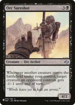 MTG Orc Sureshot - 078/185 / English / Near Mint - Image 1