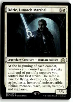 Odric, Lunarch Marshal LP 31 Shadows over Innistrad Magic: The Gathering - Image 1