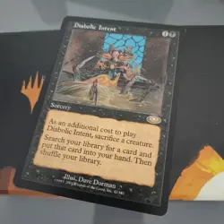 MTG Diabolic Intent Planeshift 42/143 Regular Rare - Image 1
