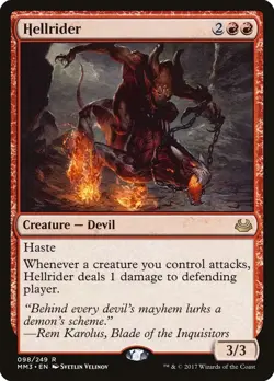 MTG Hellrider - 98 / English / Near Mint - Image 1