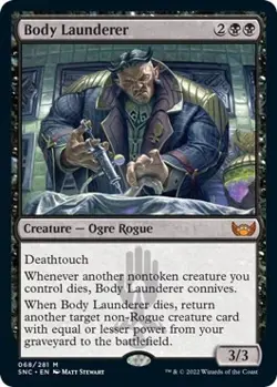 MTG Foil - Body Launderer - 68 / LP / English - Image 1