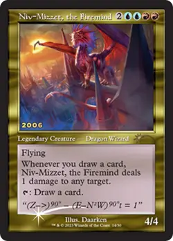 MTG Foil - Niv-Mizzet, the Firemind - P / NM / English - Image 1