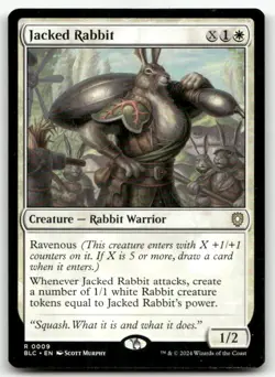 Jacked Rabbit #9 (NM) Bloomburrow BLC Magic MTG - Image 1