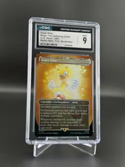 Super State Borderless Rainbow Foil Magic MTG Secret Lair Drop Sonic Mint CGC 10 - Image 1