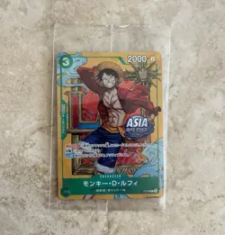 Sealed Asia Exclusive One Piece Mini Tin Monkey D. Luffy Promo - Image 1